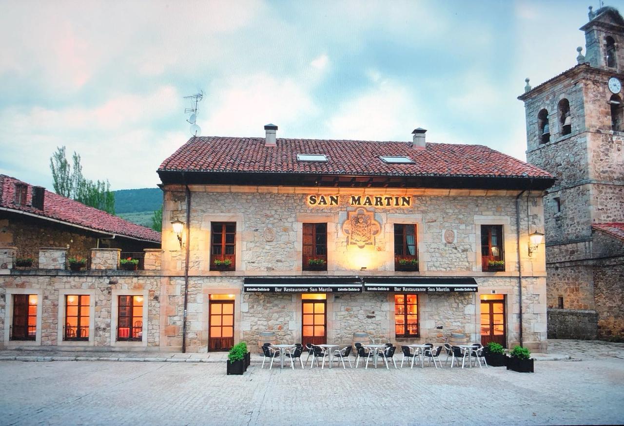 Hostal San Martin モリーノス・デ・ドゥエロ エクステリア 写真